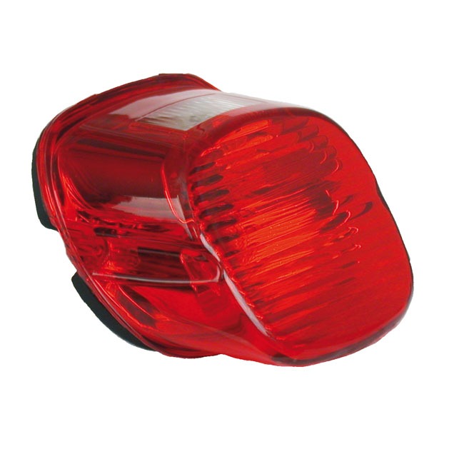 Red Laydown Taillight Lens