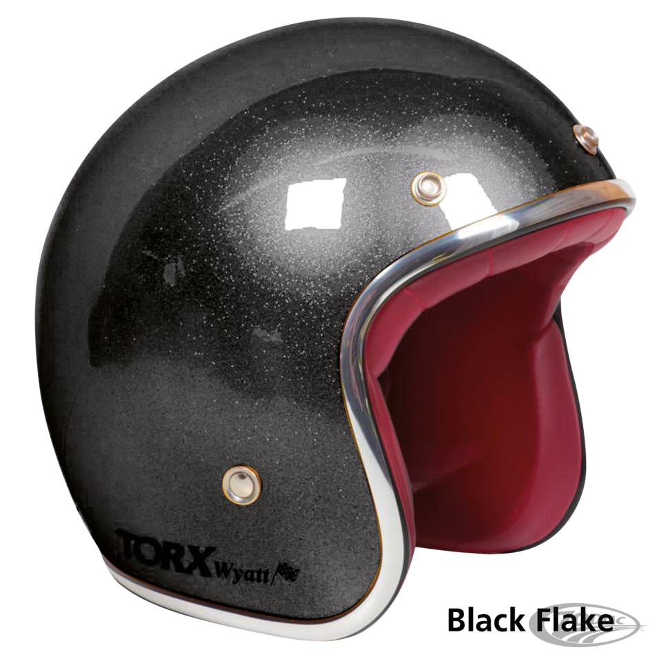 torx wyatt helmet black flake