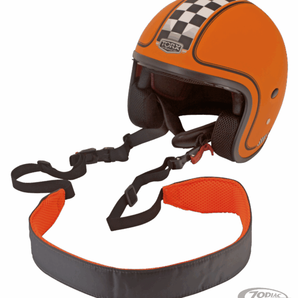 helmdrager-strap-black Helmdrager strap grey orange