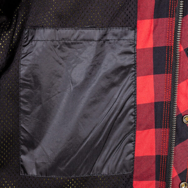 Motor jas jaguar zwart rood