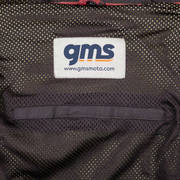 Motor jas jaguar zwart rood