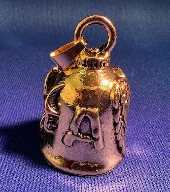 Rider bell golden wings