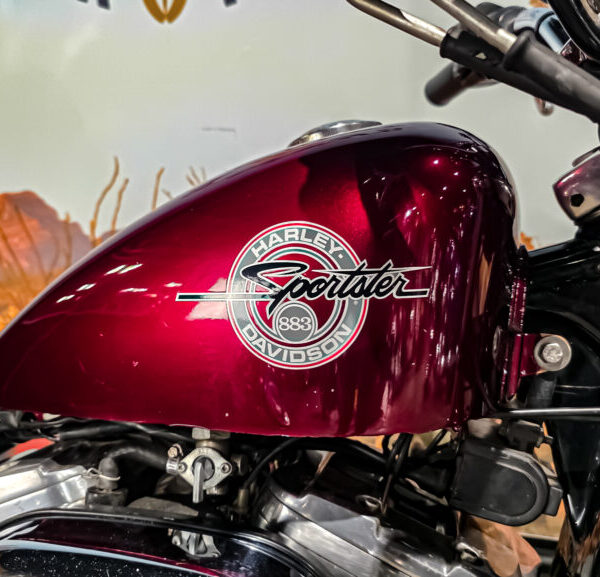 Harley-Davidson-Sportster-XLH-883-1988-2 Harley Davidson, Sportster 883, XLH 883, 1988, GERESERVEERD