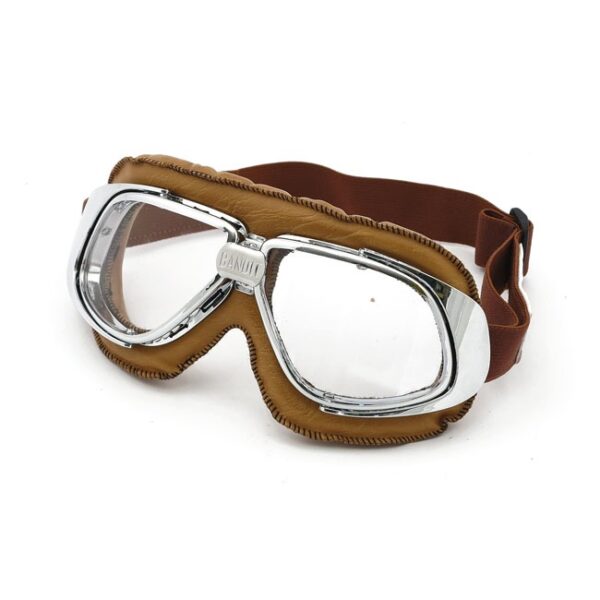 Bandit classic goggles, helder glas brown