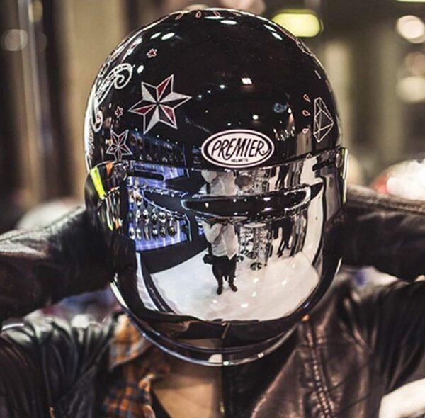 Bubbel vizier zilver, Premier