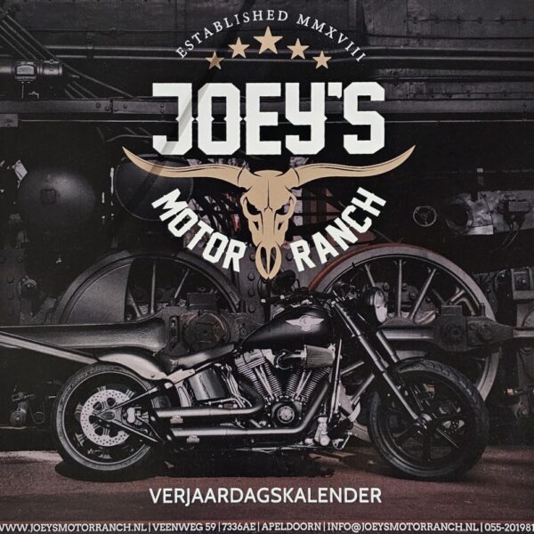 Joey's Motor Ranch Verjaardagskalender