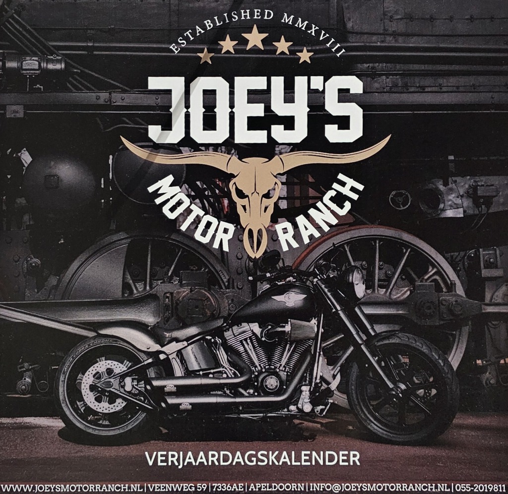 Joey's Motor Ranch Verjaardagskalender