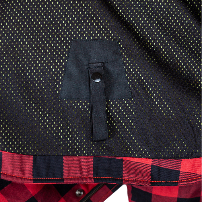 jaguar-zwart-rood-jas-4 Motor jas jaguar zwart rood