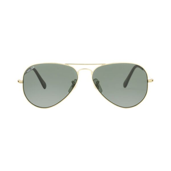 JOHN DOE SUNGLASSES AVIATOR SHINY GOLD
