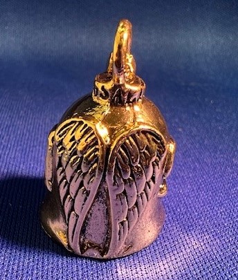 Rider bell golden wings