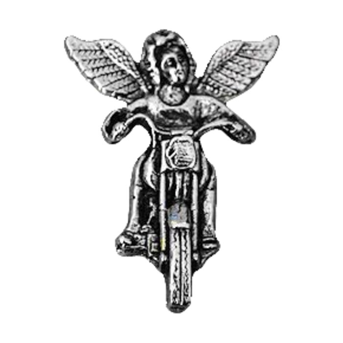 biker pin guardian angel joey's motor ranch