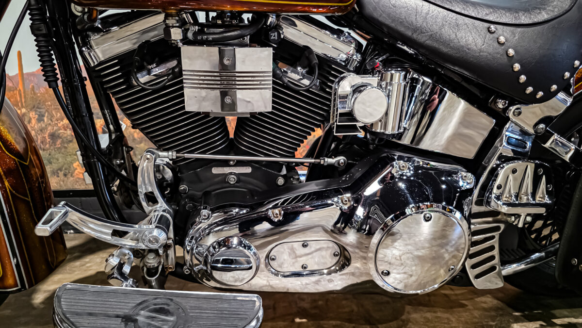 Harley-Davidson - Softail - Heritage classic - FLSTC - EVO - Custom paint - 1995 (5)