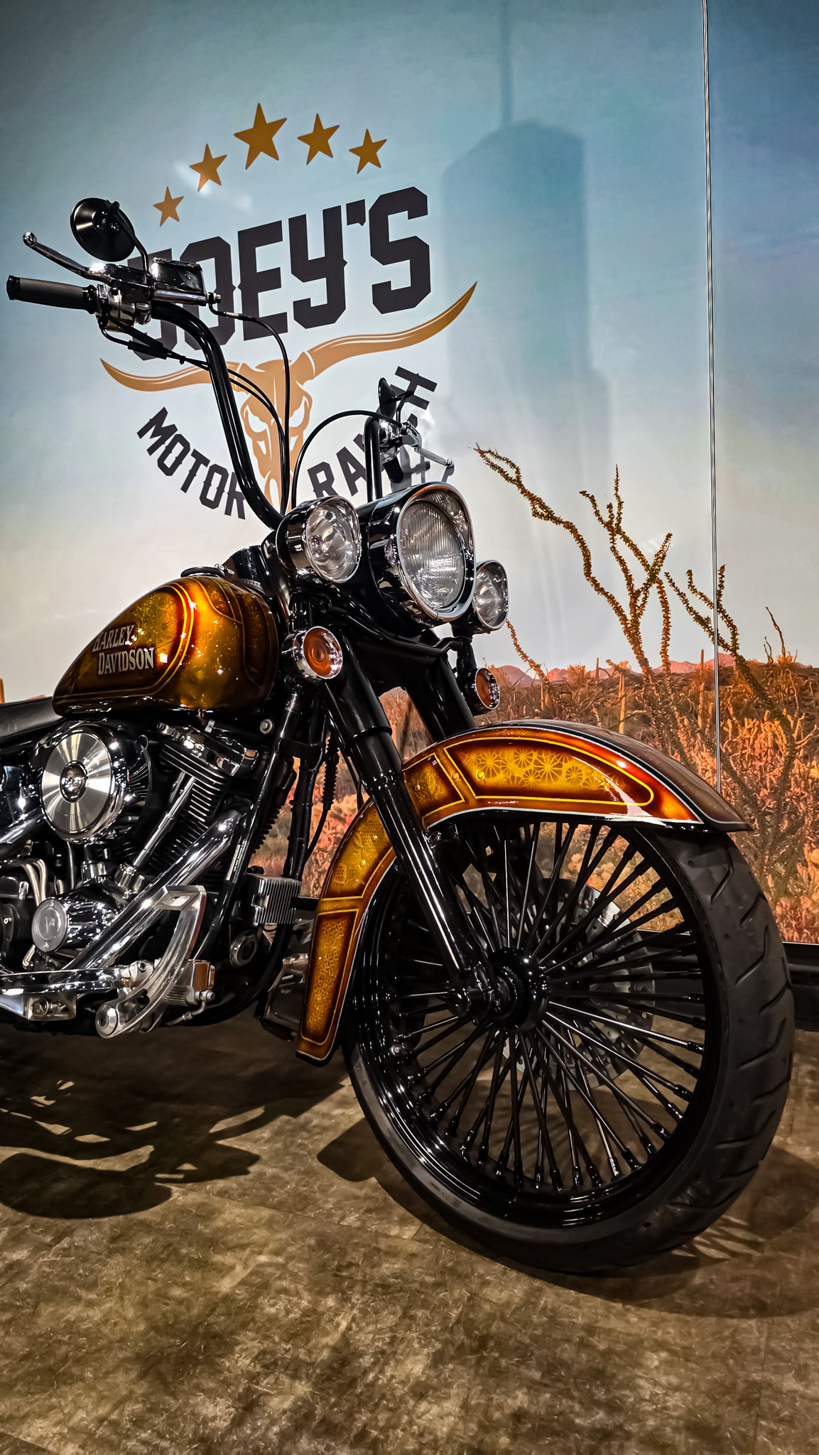 Harley-Davidson - Softail - Heritage classic - FLSTC - EVO - Custom paint - 1995 (5)