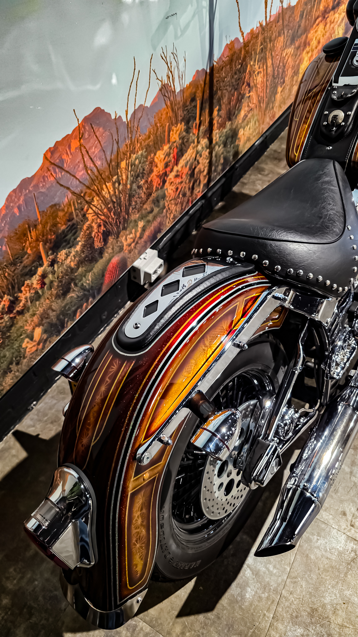 Harley-Davidson - Softail - Heritage classic - FLSTC - EVO - Custom paint - 1995 (5)