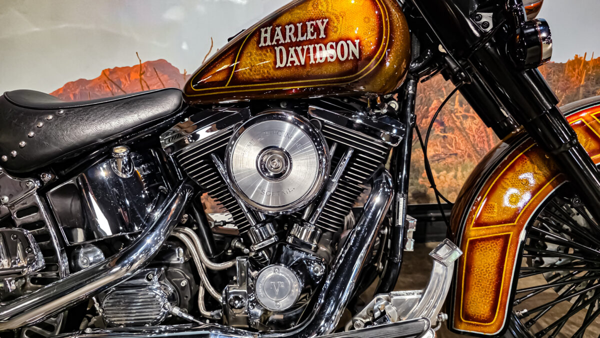 Harley-Davidson - Softail - Heritage classic - FLSTC - EVO - Custom paint - 1995 (5)