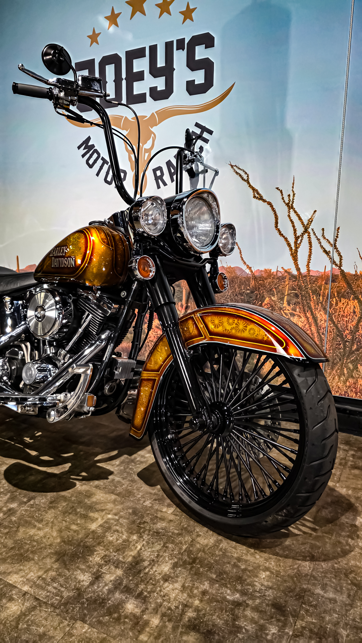 Harley-Davidson - Softail - Heritage classic - FLSTC - EVO - Custom paint - 1995 (5)
